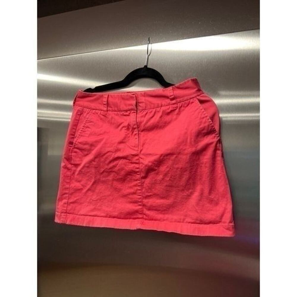 Vineyard Vines Womens Chino Skirt‎ Size 6 Coral Pink Skirt Golf outdoors Walk